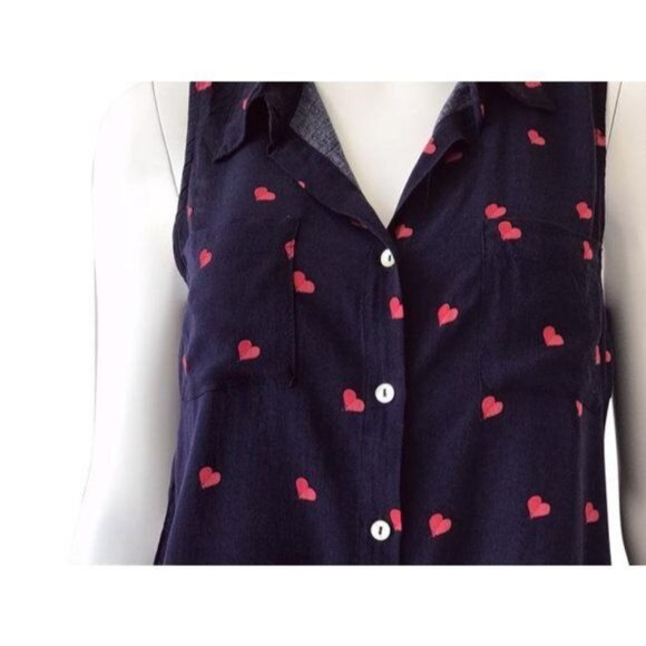 Just Living (The Dream) Heart Print Top - Picture 5 of 5